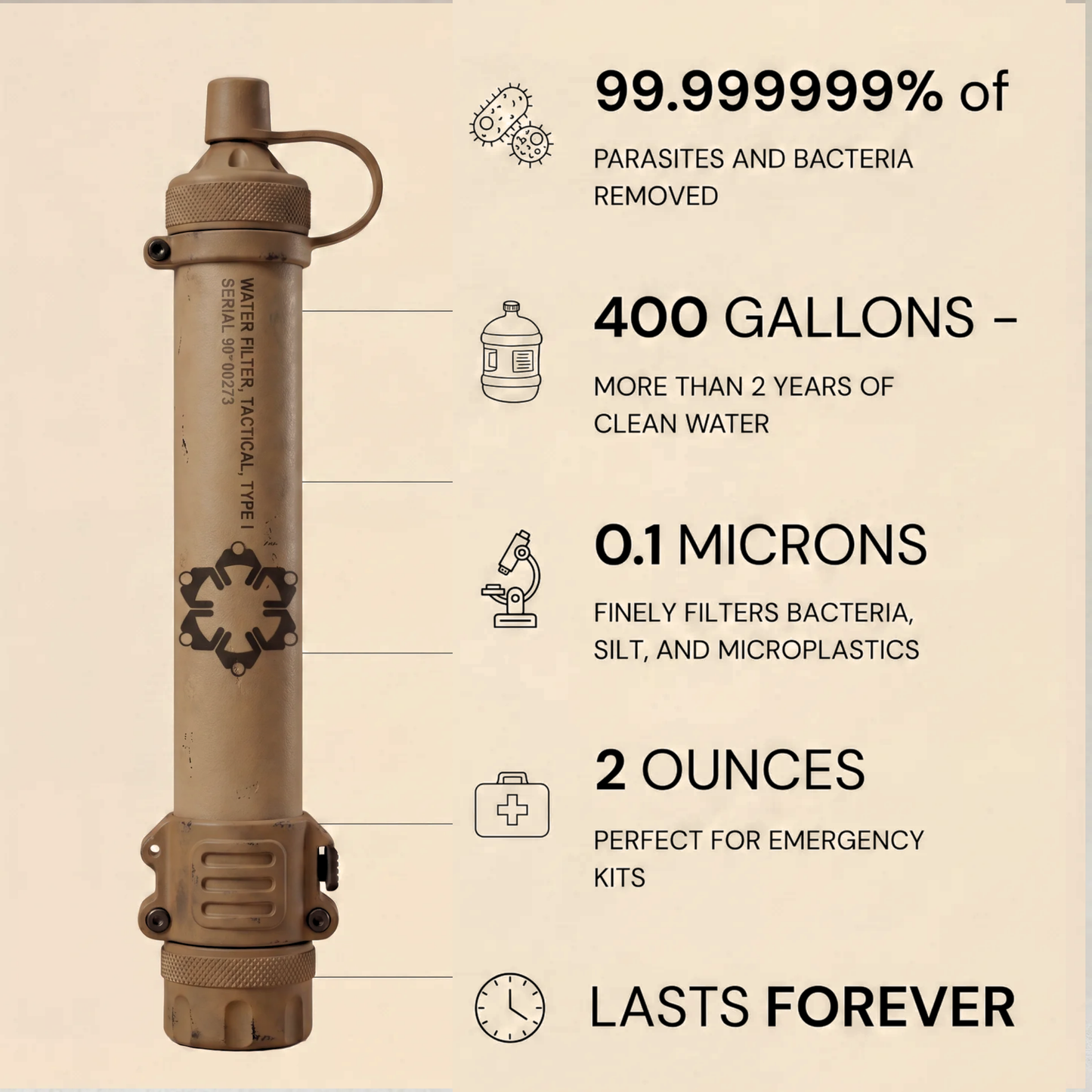 Forbidden-X26 Water Filter